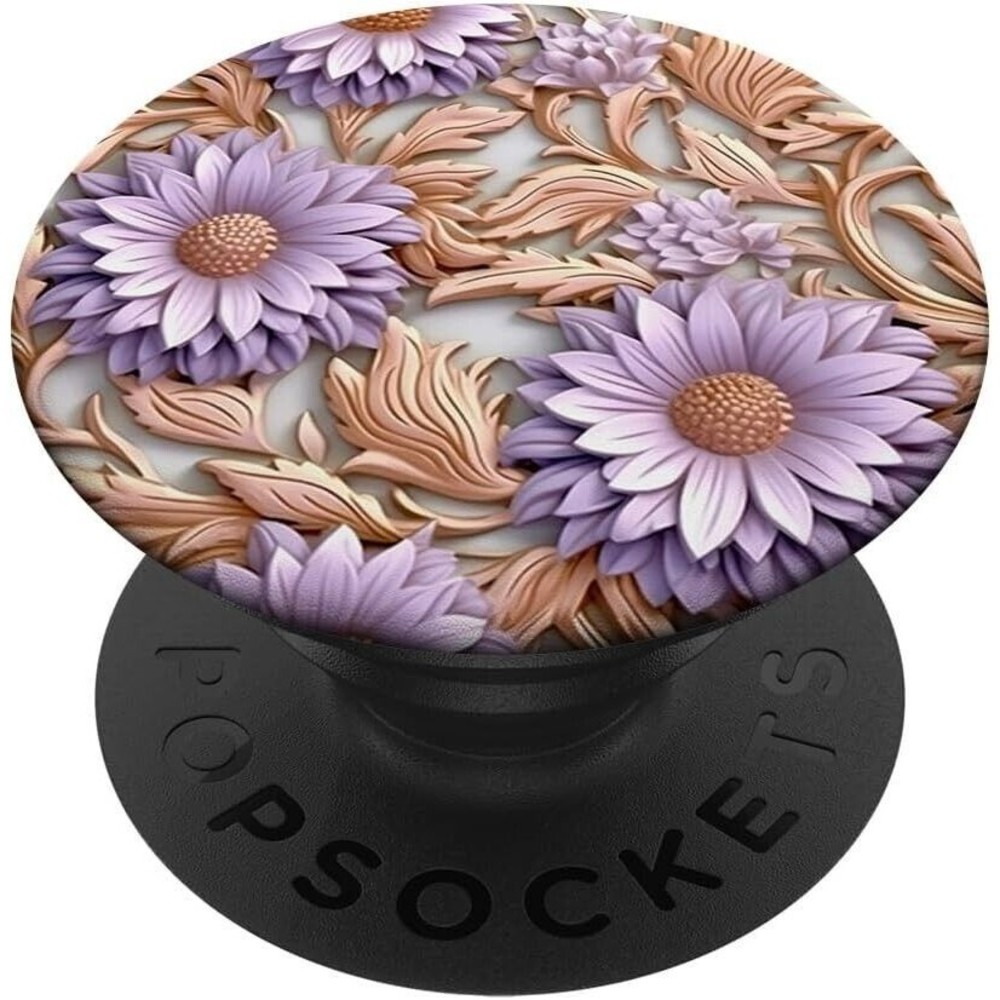 PopSockets Flowers Cell Phone Pop Sockets for Phone Women Swappable Base PopGrip